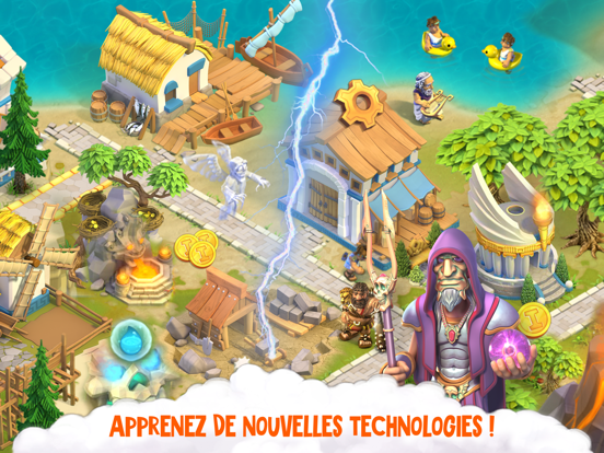 Screenshot #6 pour Divine Academy: Jeu de ville