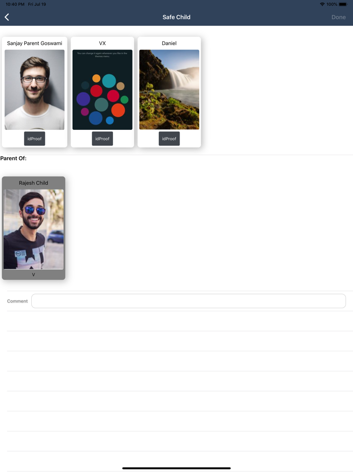 Safe Child Pickup - VersionX