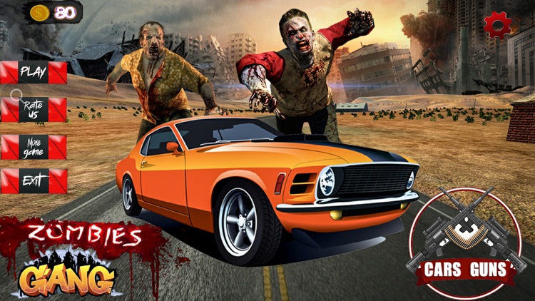 Zombies Gang : Cars and Guns