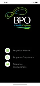 BPO Executive Programs screenshot #1 for iPhone