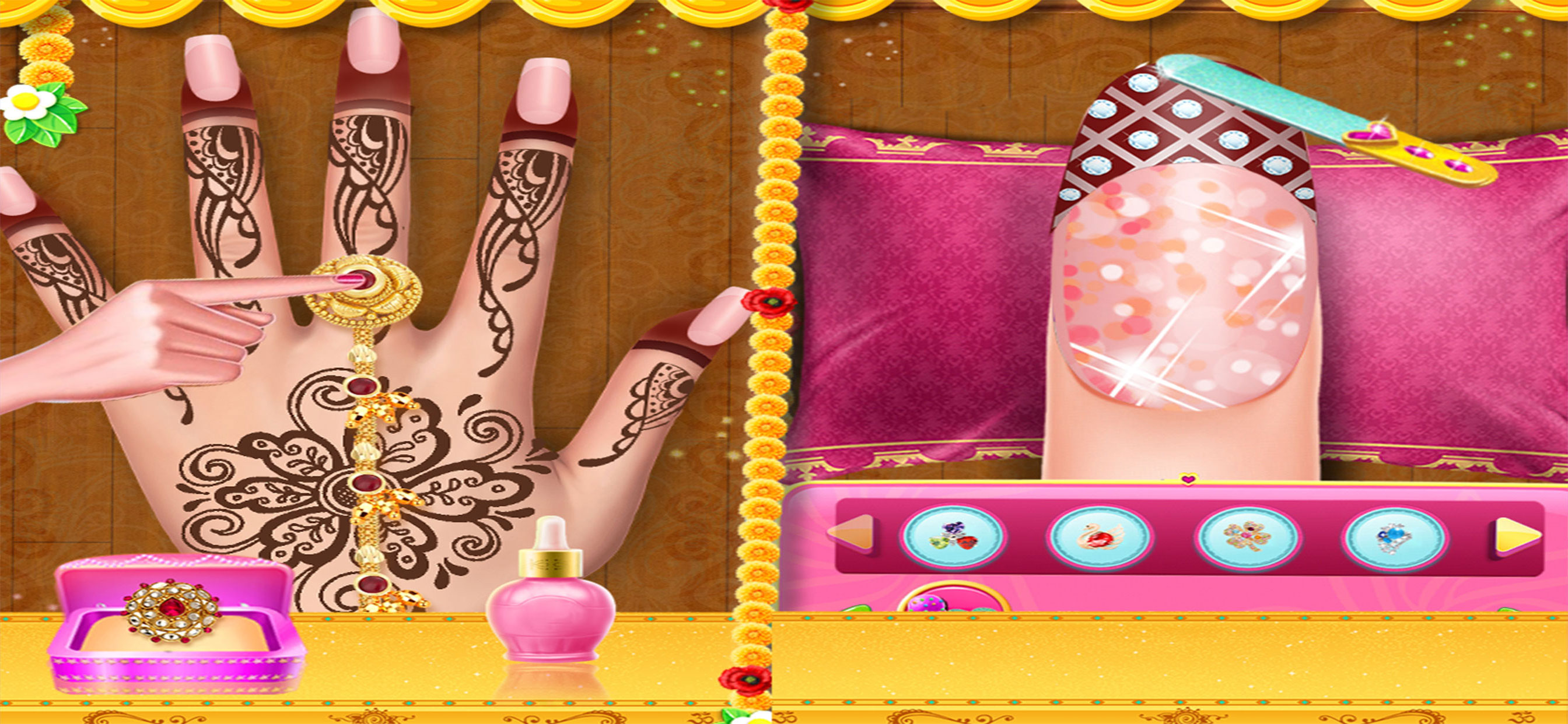Indian Wedding Bride Salon
