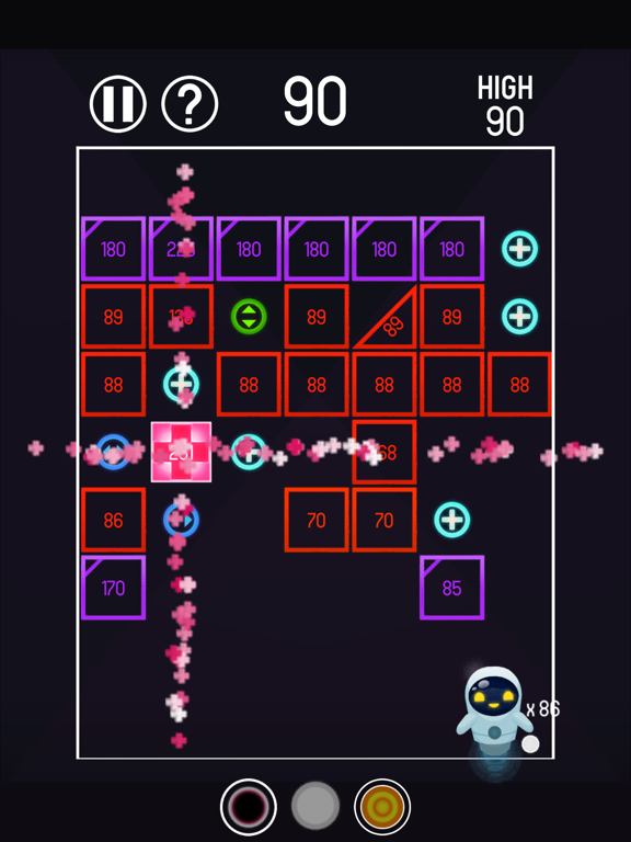 Screenshot #4 pour Noona: Swipe Brick Breaker