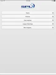 scottish football app ipad resimleri 1
