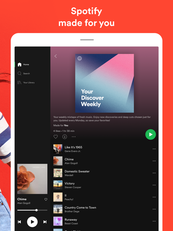 Spotify screenshot