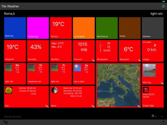 Screenshot #6 pour Tile Weather