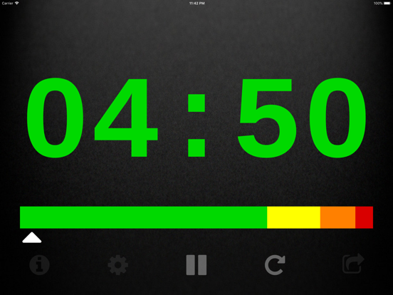 Spraak Timer Volledige Versie iPad app afbeelding 2