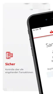 santandersign iphone bildschirmfoto 1