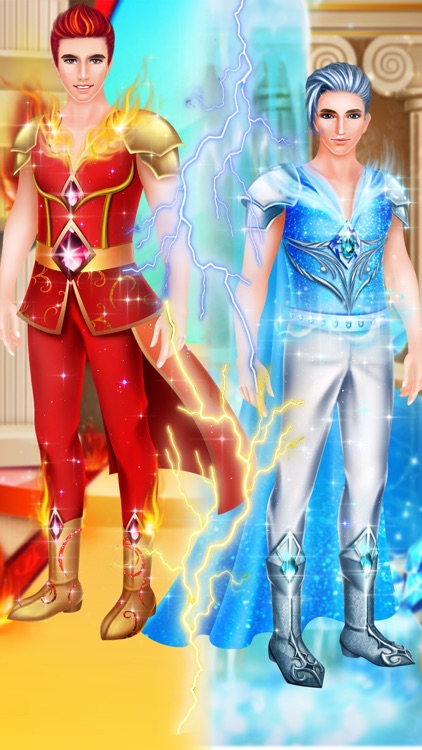 Ice VS Fire Princess Makeup screenshot-4