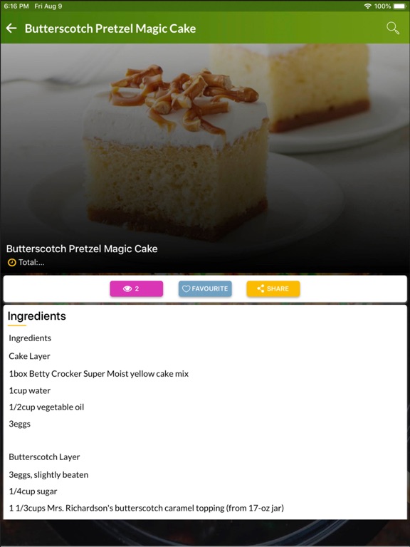 Screenshot #5 pour Dessert Recipes Easy