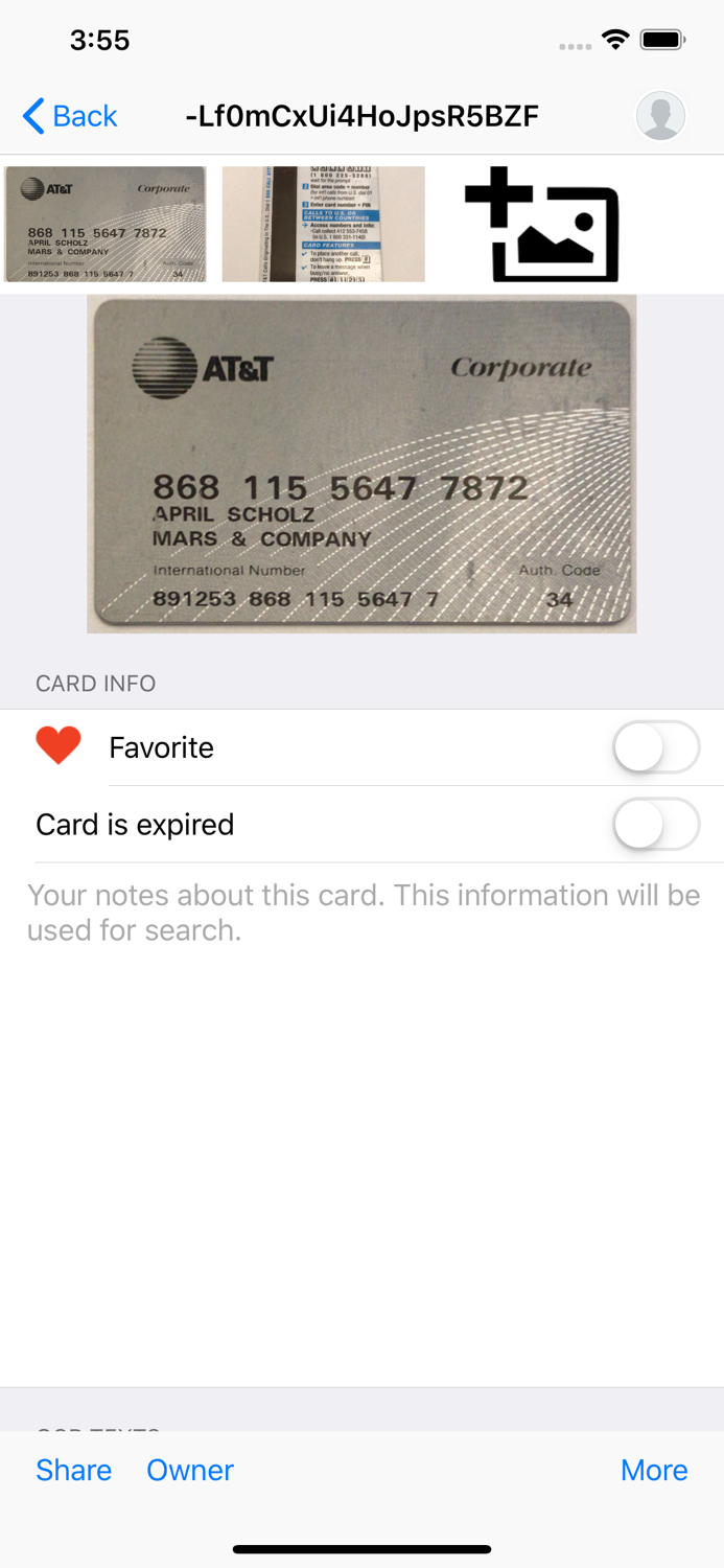 My Wallet Uncluttered