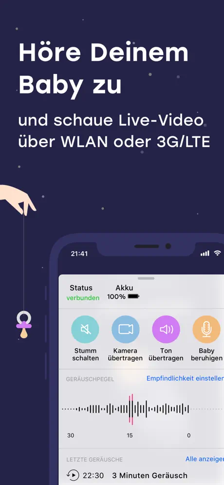 Luna - Babyphone App 3G & WLAN