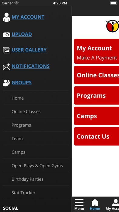Thrive Gym Screenshot