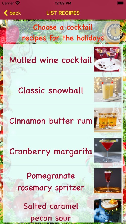 CocktailRecipesForTheHolidays