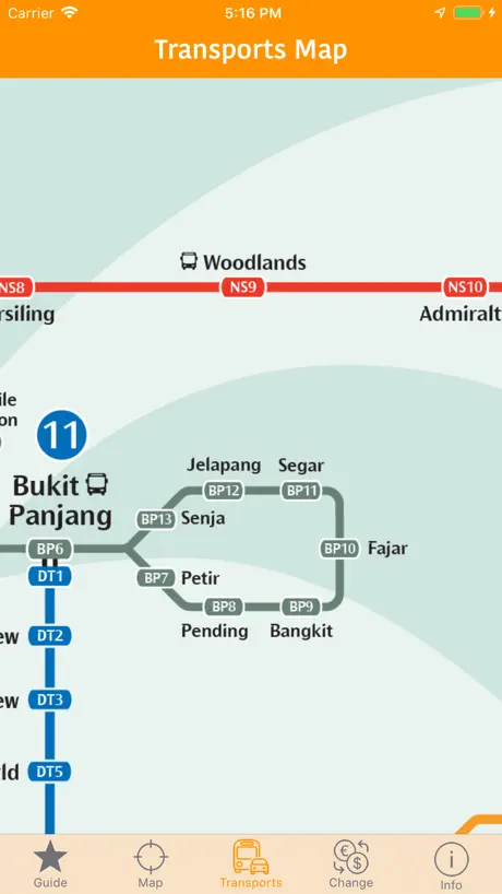 Singapore Map and Travel Guide