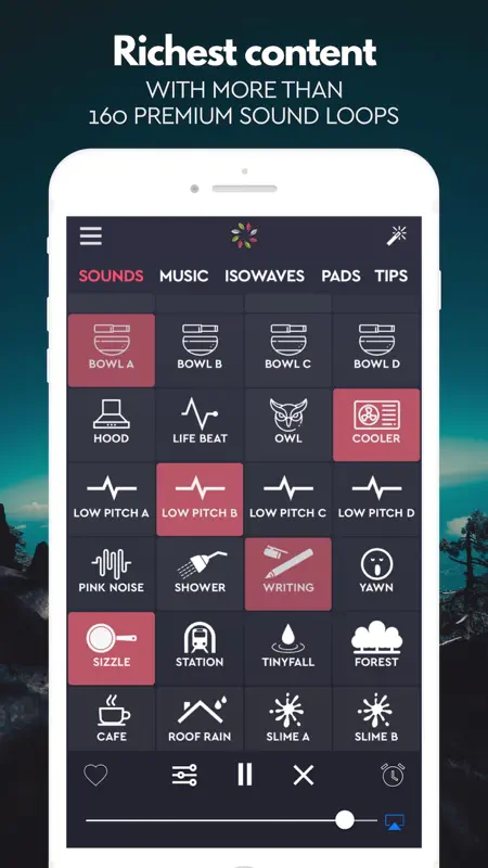 Sleeping Sounds, Relax & Sleep screenshot 2 of 5