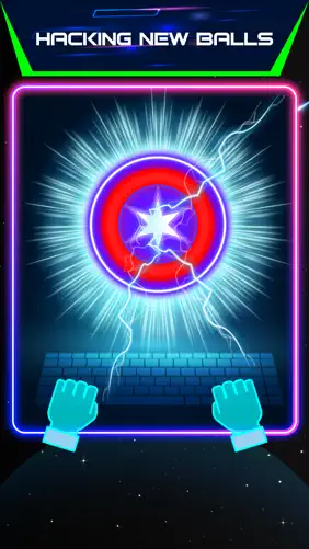 Neon brick breaker PRO screenshot 3