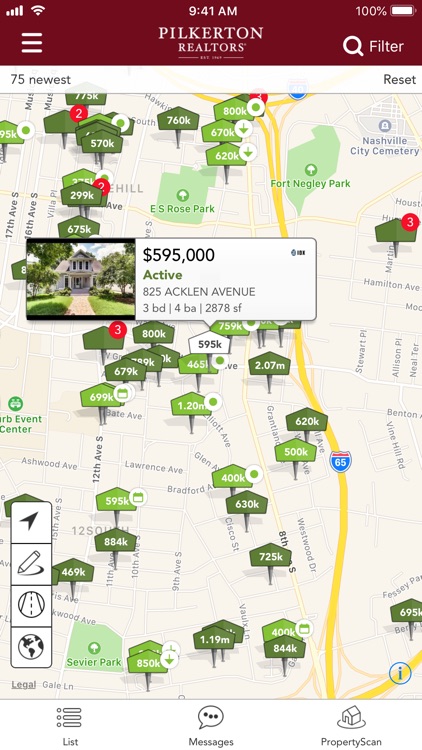 Pilkerton Home Search