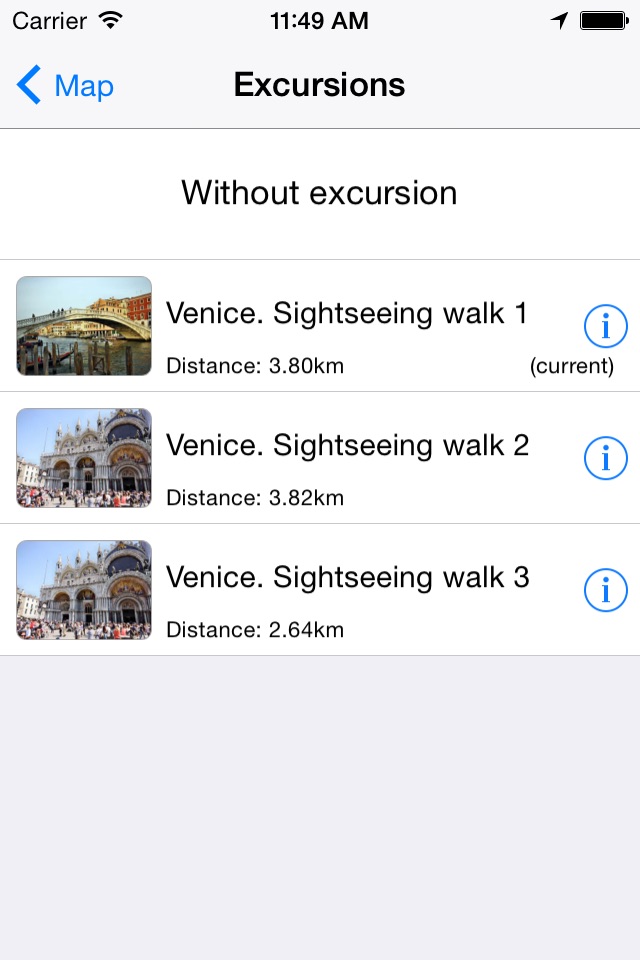 Venice offline audio guide screenshot 3