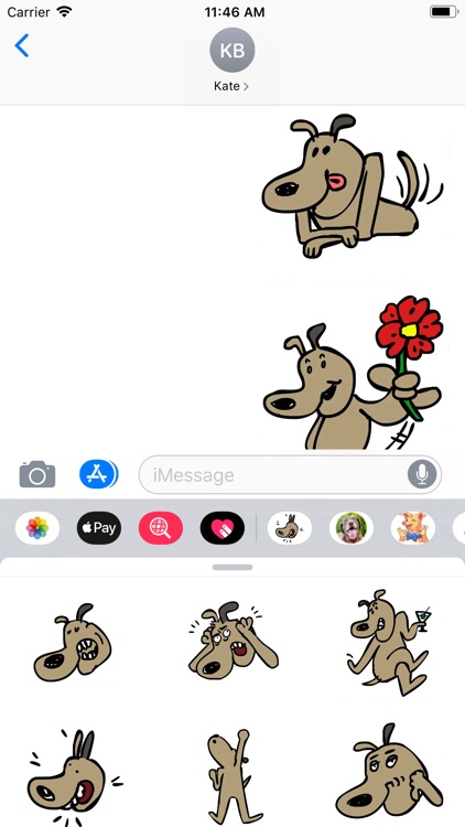 Simple Dog Sticker Pack