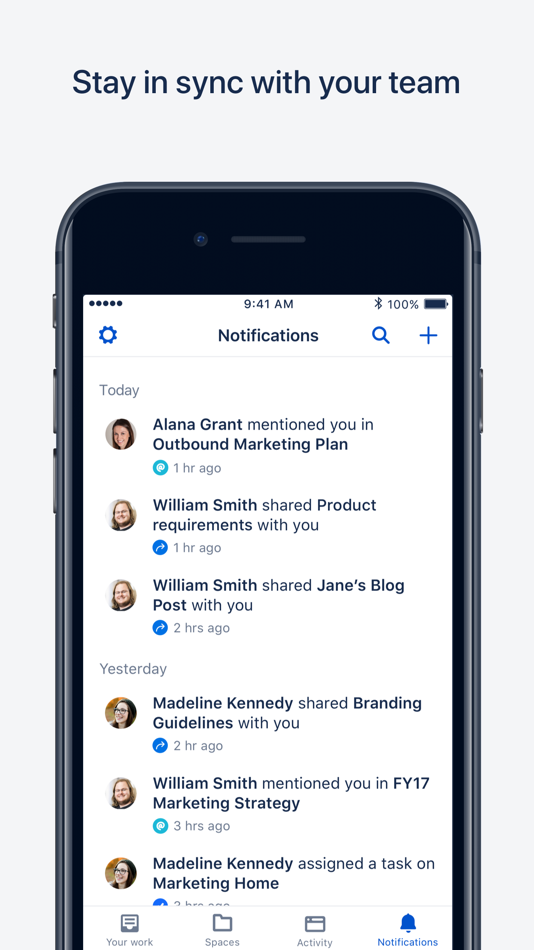 #4. Confluence Data Center (iOS) بواسطة: Atlassian