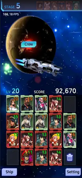 Game screenshot Star Voyager : merge spacecrew hack