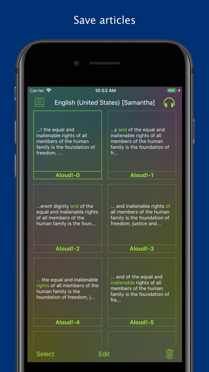 Aloud! - Text to speech screenshot-4