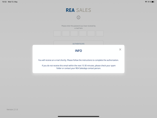 REA SalesApp app screenshot 2