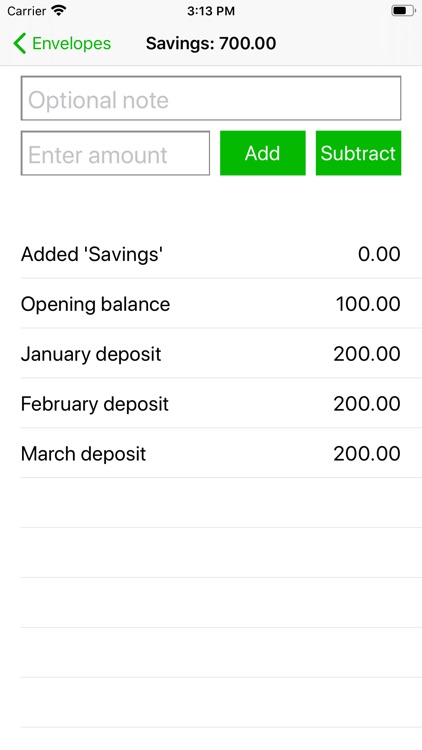 Simple Budget Envelopes screenshot-4