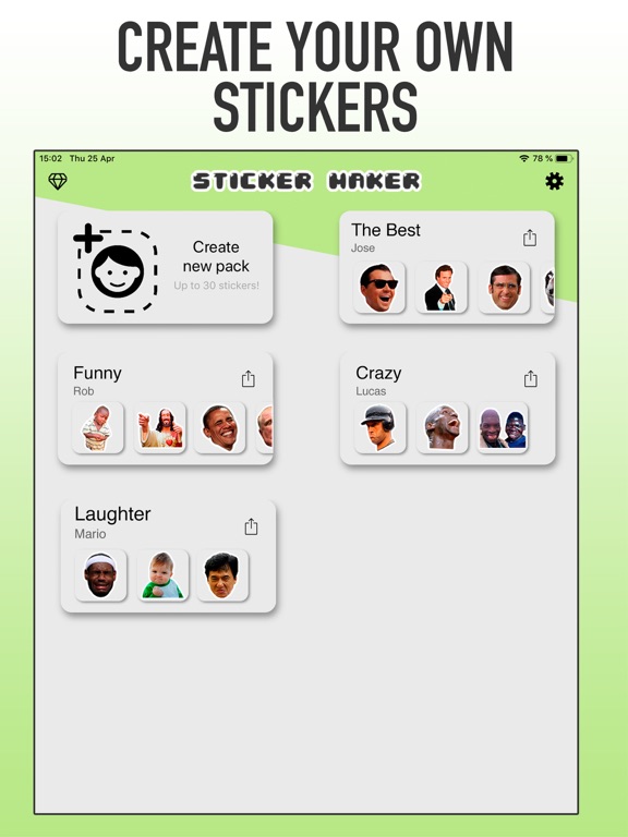 Screenshot #4 pour Stickers Maker WhatsAp