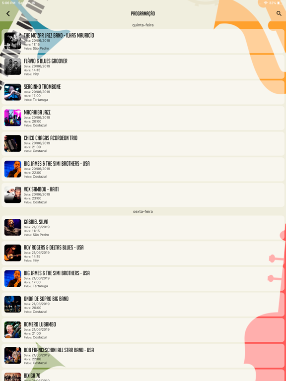 Screenshot #4 pour Rio das Ostras Jazz e Blues