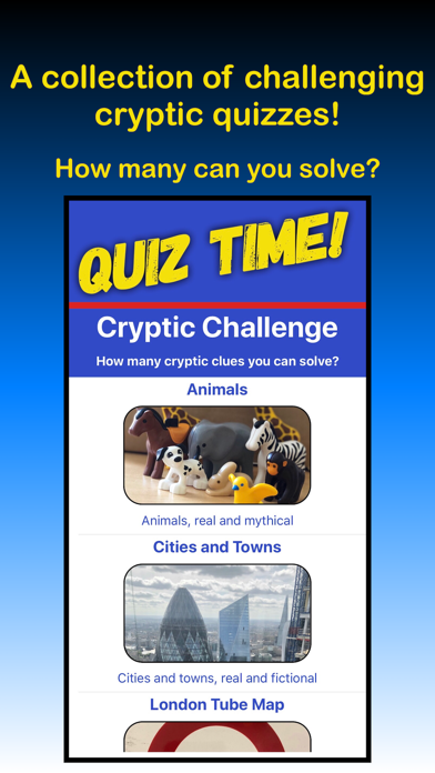 How to cancel & delete Quiz Time! Cryptic Challenge from iphone & ipad 1