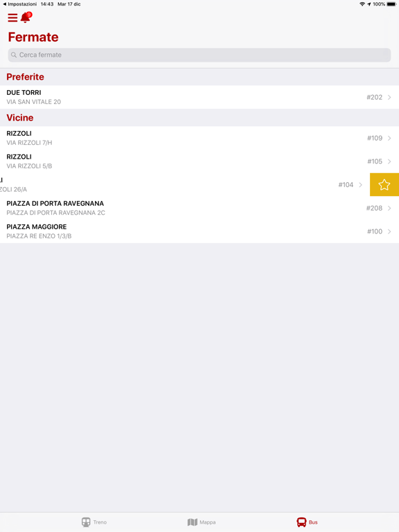 WeBus - Bologna e Ferrara iPad screenshot 5