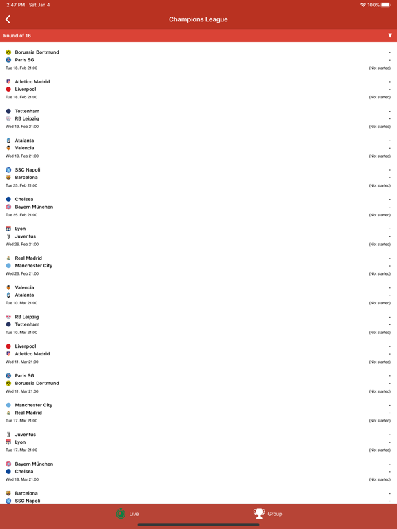 Football Portugal iPad screenshot 9 - Sports app