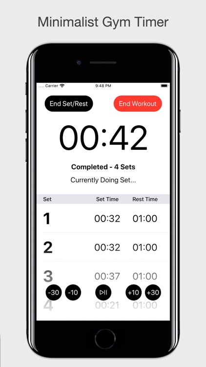 Gym Timer - Track Rests & Sets
