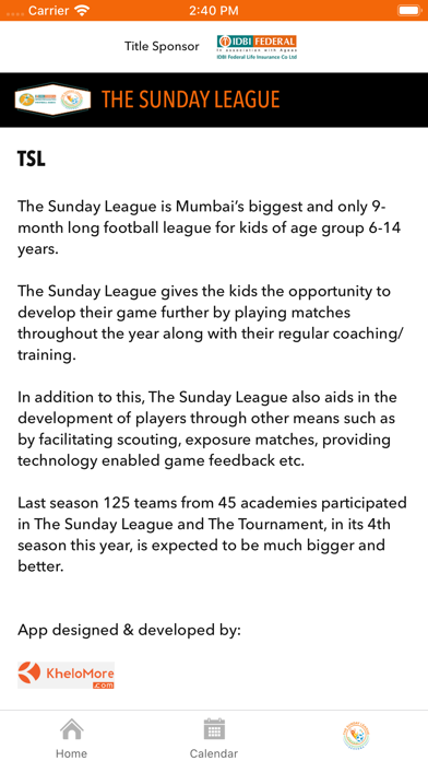 TSL - The Sunday League screenshot