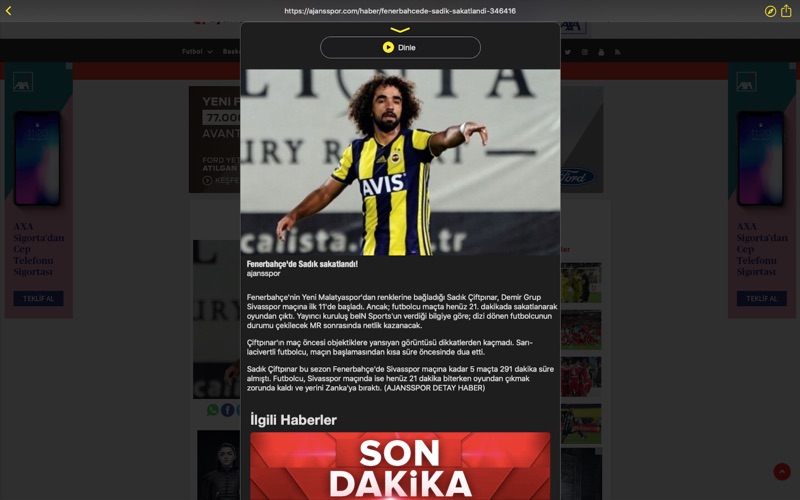 App screenshot