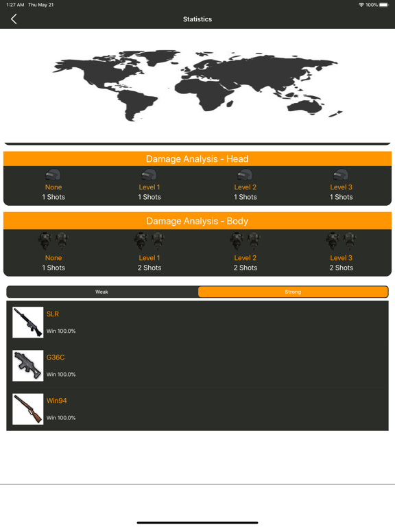 Maps & Weapon Guide for PUBG iPad screenshot