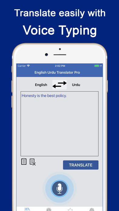 Screenshot #2 pour English Urdu Voice Translator