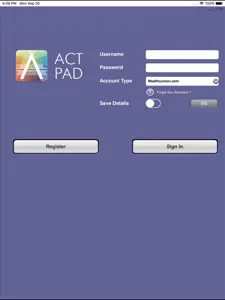 ActPad screenshot #1 for iPad