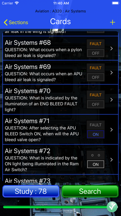 iPilot A320 Study Guide Screenshot