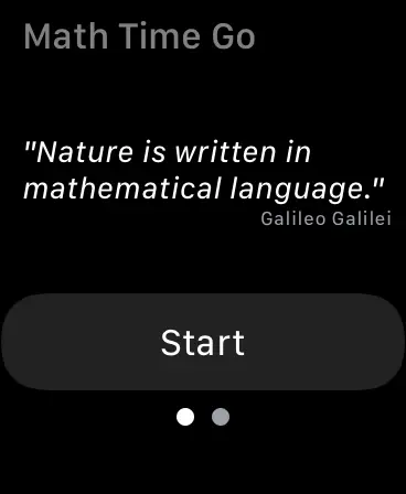 Screenshot #1 pour Math Time GO