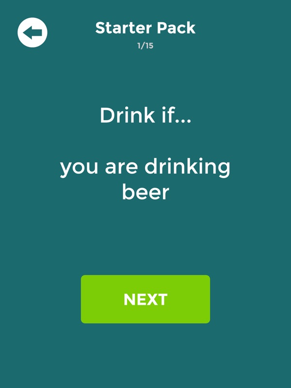 Drink If: Buzzed Drinking Game screenshot 4