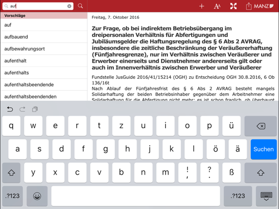Screenshot #6 pour JUSaktuell