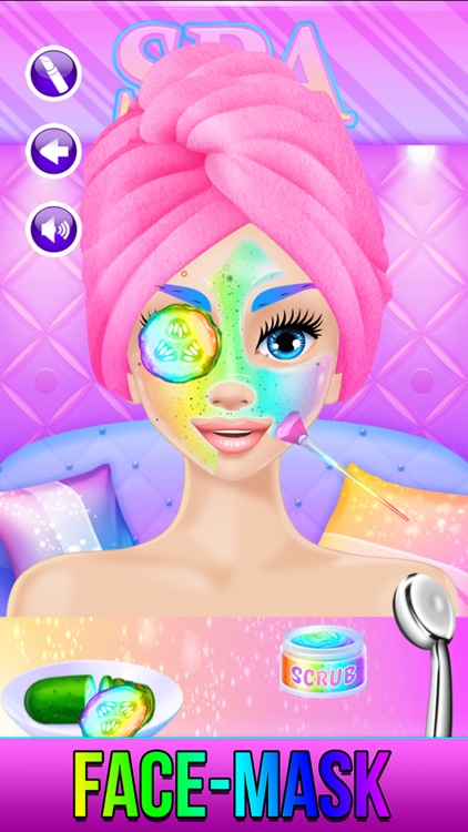 Rainbow Unicorn Candy Salon screenshot-8