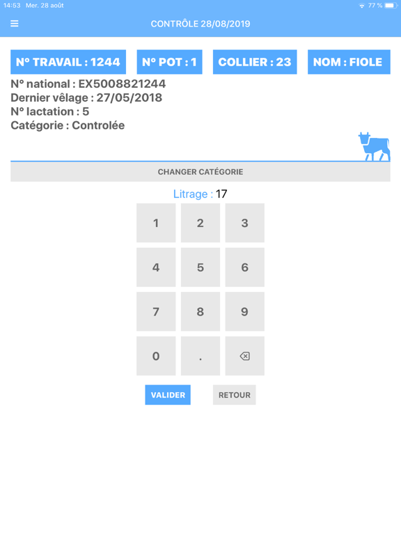 Screenshot #6 pour Coachlait contrôle lait