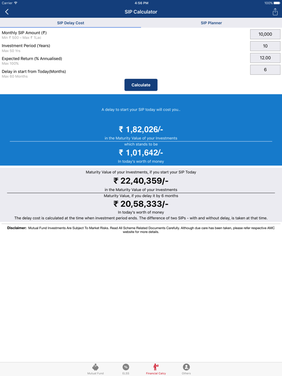 Screenshot #6 pour NJ Financial Tools