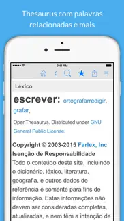 dicionário português. iphone screenshot 2