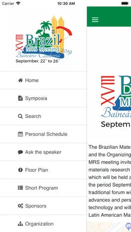 Game screenshot XVIII B-MRS Meeting apk