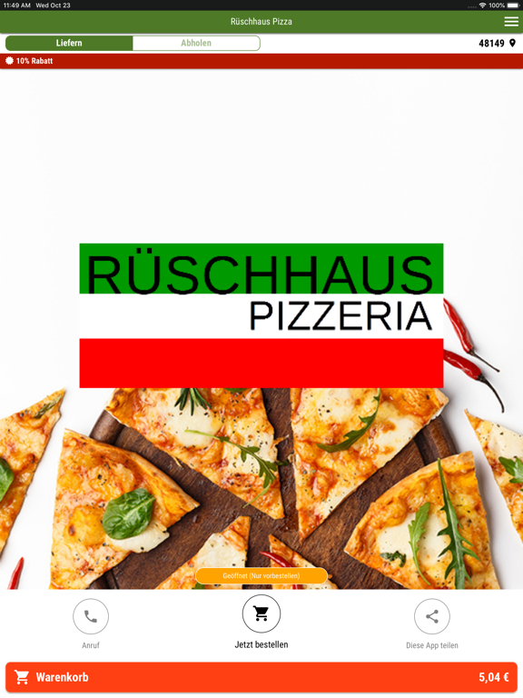 Screenshot #4 pour Rüschhaus Pizza