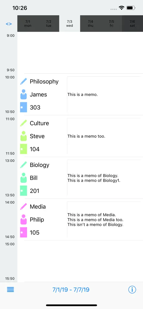 TimeTableEX